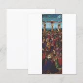 Die Kreuzigung von Van Eyck (Vorne/Hinten)