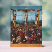 Die Kreuzigung von Van Eyck Acrylschild (Neutral)
