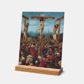 Die Kreuzigung von Van Eyck Acrylschild (Winkel)