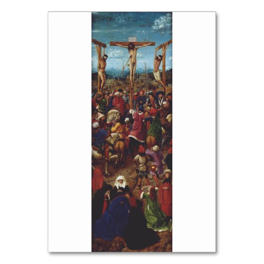 Die Kreuzigung von Van Eyck Tischnummer (Vorderseite)