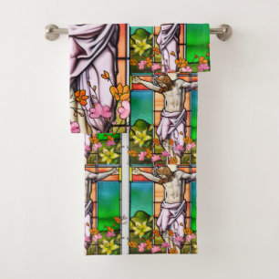 Die Kreuzkollektion Badhandtuch Set