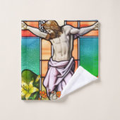 Die Kreuzkollektion Badhandtuch Set (Waschlappen)