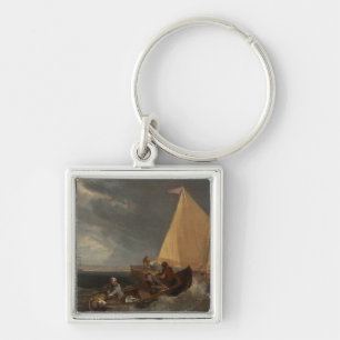 Die Kreuzung der Themse und des Medway, 1807 Schlüsselanhänger
