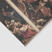 Die Kreuzung von Peter Paul Rubens Seidenpapier (Ausschnitt)