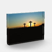 Die Kreuzungen bei Sonnenuntergang Fotoblock (Links)