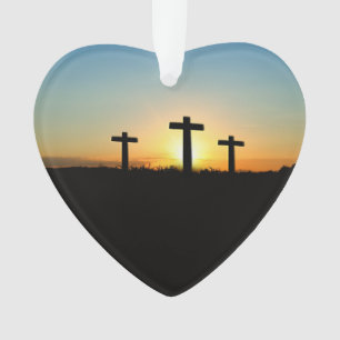 Die Kreuzungen bei Sonnenuntergang Ornament