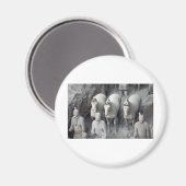 Die Krieger der Terrakotta-Armee Magnet (Vorderseite/Rückseite)