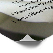 Die Krieger, die von den Kriegern geschaffen wurde Poster (Ecke)