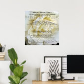 Die Krieger, die von den Kriegern geschaffen wurde Poster (Heimbüro)