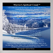 Die Krieger, die von den Kriegern geschaffen wurde Poster (Vorne)