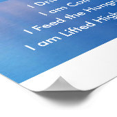 Die Krieger, die von den Kriegern geschaffen wurde Poster (Ecke)