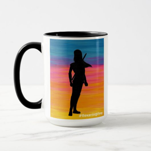 Die Kriegermädchen Tasse (Links)