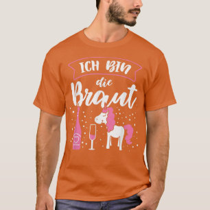 Die Kriegsbraut heirate Junggesellenabschied Braut T-Shirt