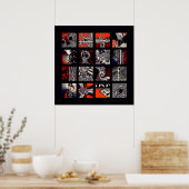 Die Kriegsmaschine Poster (Küche)