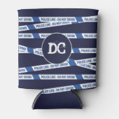 Die Kriminalitätsszene von Polizeibeamten überschr Dosenkühler (Vorderseite)