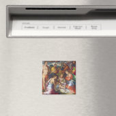 Die Krippe, 1534 (Öl auf Tafel) Magnet (In Situ (Geschirrspüler))