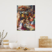 Die Krippe, 1534 (Öl auf Tafel) Poster (Küche)