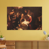 Die Krippe 1668 Leinwanddruck (Insitu (Wohnzimmer))