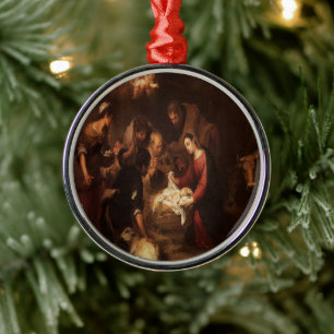 Die Krippe 1668 Ornament Aus Metall