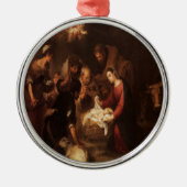 Die Krippe 1668 Ornament Aus Metall (Vorne)