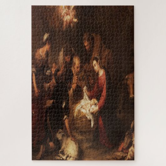 Die Krippe 1668 Puzzle (Vertikal)