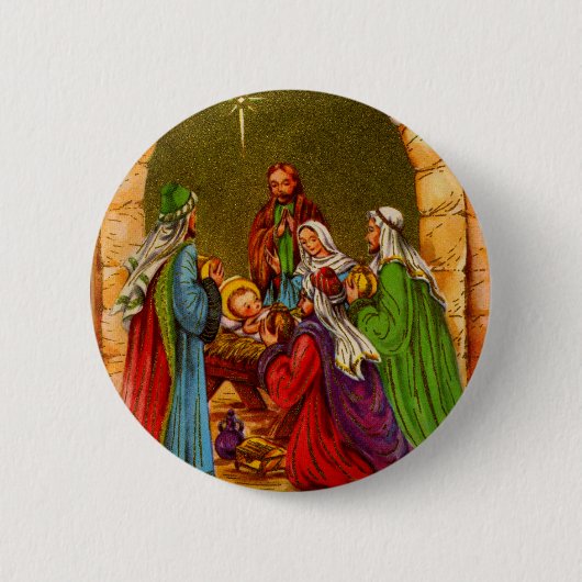 Die Krippe Button (Vorderseite)