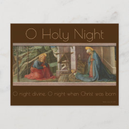 Die Krippe c.1445 | Blue Beach Song™ Postcard Postkarte