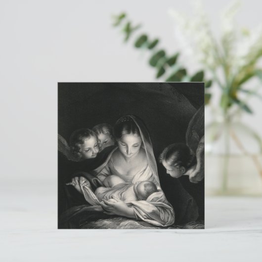 Die Krippe Christi-Kindermutter Mary Angels (Stehend Vorderseite)