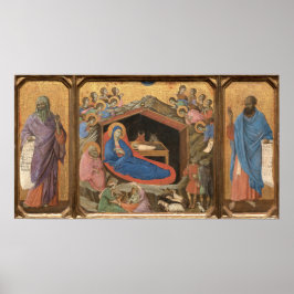 Die Krippe Duccio di Buoninsegna Kunstposter Poster
