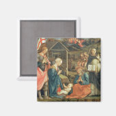 Die Krippe mit SS. Michael and Dominic, 1470 (t Magnet (Vorderseite/Rückseite)