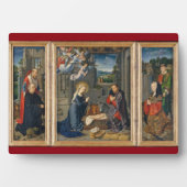 Die Krippe Schöne religiöse Weihnachten Fotoplatte (Vorderseite)