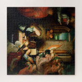 Die Krippe von 1495 Puzzle (Horizontal)