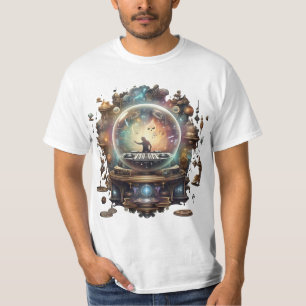 Die Kristallvision des DJ - Das Wesen der Musik T-Shirt