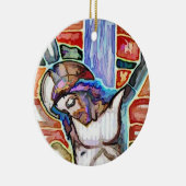 DIE KRITIFIXIERUNG KERAMIK ORNAMENT (Rechts)