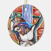 DIE KRITIFIXIERUNG KERAMIK ORNAMENT (Links)