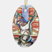 DIE KRITIFIXIERUNG KERAMIK ORNAMENT (Links)