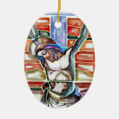 DIE KRITIFIXIERUNG KERAMIK ORNAMENT (Vorne)