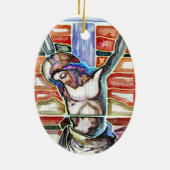 DIE KRITIFIXIERUNG KERAMIK ORNAMENT (Hinten)