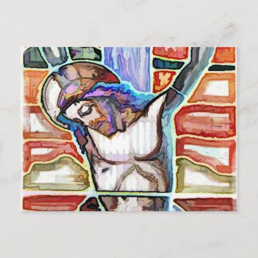 DIE KRITIFIXIERUNG POSTKARTE (Vorderseite)