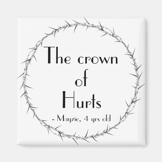 Die Krone des Hurts Magnet (Vorne)