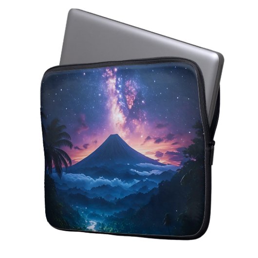 Die Krone des Javanischen Luftraums Laptopschutzhülle (Vorderseite Links)