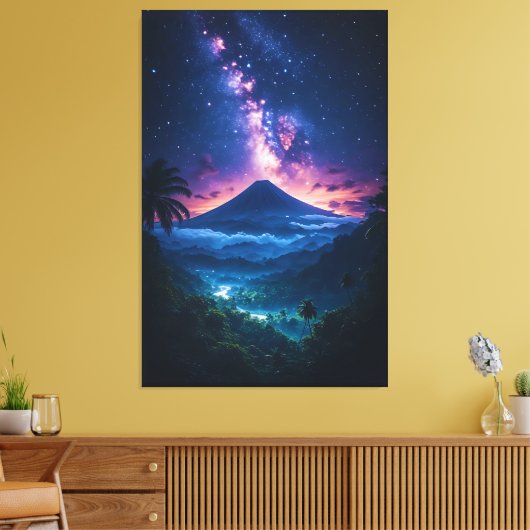 Die Krone des Javanischen Luftraums Leinwanddruck (Insitu (Wohnzimmer))