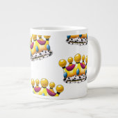 Die Krone des Königs Jumbo-Tasse (Vorderseite Rechts)