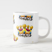 Die Krone des Königs Jumbo-Tasse (Rechts)