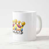 Die Krone des Königs Jumbo-Tasse (Vorderseite Rechts)
