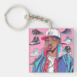 Die Krone ist der T - Shirt der schweren Männer Schlüsselanhänger