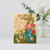 Die Krone ist Won. Postkarte (Stehend Vorderseite)