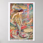 "Die Krone kehrt zur Königin der Fische zurück" Poster (Vorne)