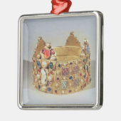 Die Krone von Hildesheim Silbernes Ornament (Links)
