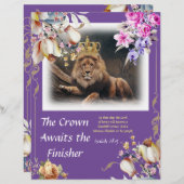 Die Krone wartet auf die Finisher Stationäre (Vorne/Hinten)